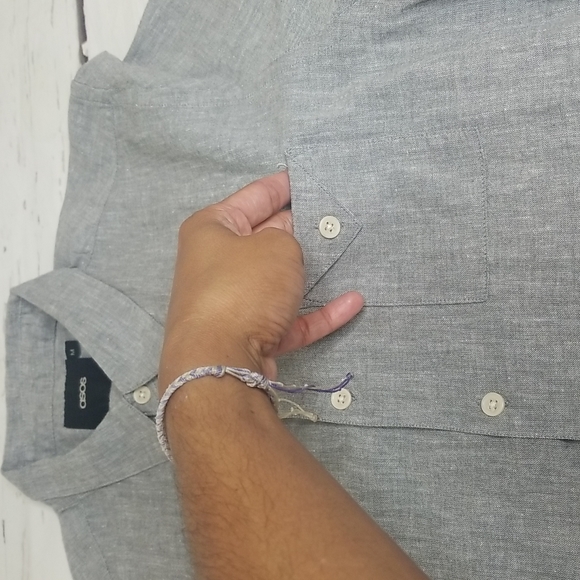 asos Button Down Long Sleeve Shirt - Picture 5 of 11
